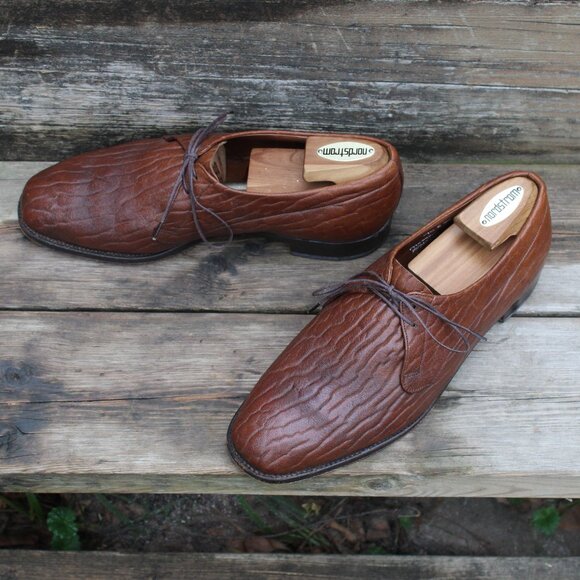 EUC, Church’s Brown “Baffin Seal” Leather Blucher, Men's 9 E US, Made in England - Picture 13 of 13